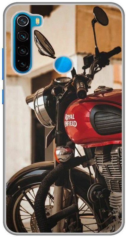 CROKIAN Back Cover for Redmi Note 8 Royal enfield Back Cover  (Multicolor, Hard Case, Pack of: 1)