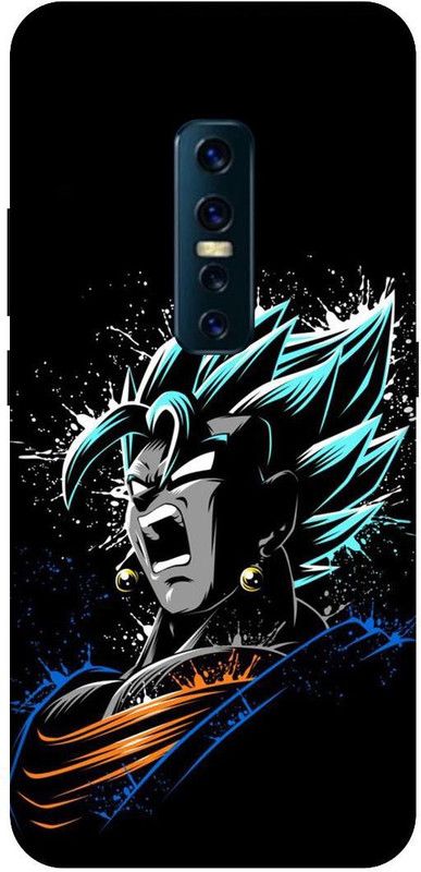 SSMORYA Back Cover for Vivo V17 Pro, Cartoon Goku Multicolour Printed  (Multicolor, Shock Proof, Pack of: 1)