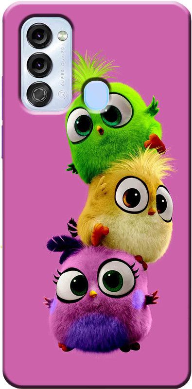 Auqueno Back Cover for Itel Vision 3 2829  (Multicolor, Grip Case, Silicon, Pack of: 1)