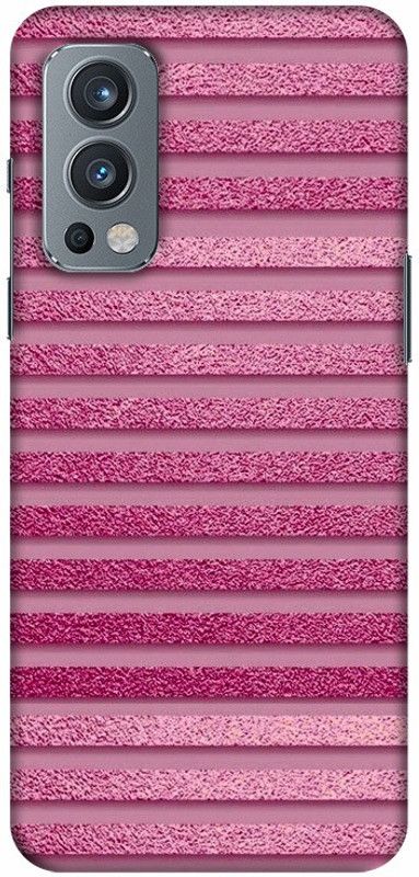 PNBEE Back Cover for OnePlus Nord 2 5G, DN2101, DN2103 - Lining Print  (Multicolor, Hard Case, Pack of: 1)