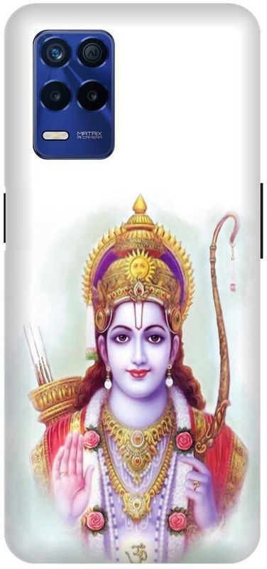 Bluvver Back Cover for Realme 8s 5G , RMX3381, Printed Jai Shree Ram Back Cover  (Multicolor, Hard Case, Pack of: 1)