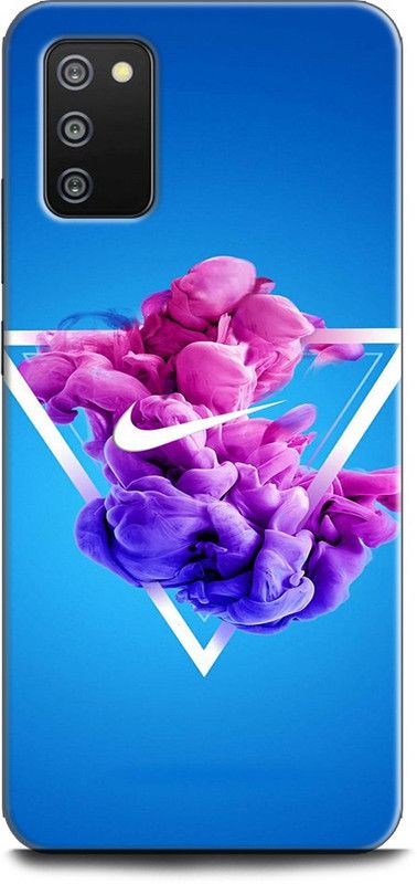 Afterglow Back Cover for SAMSUNG Galaxy F02s NIKE ABSTRACT, BRANDS, LOGOS, MINIMAL, NIKE, POWDER, SHAPES  (Multicolor, Shock Proof, Pack of: 1)