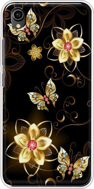 Hansviprint Back Cover for VIVO Y91i  (Black, Grip Case, Silicon, Pack of: 1)