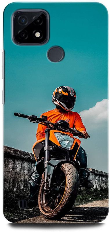 ORBIQE Back Cover for Realme C25Y RMX3265 BIKE, DUKE, DUKE BIKE LOVER, SUPERBIKE, CLASSIC, RAIDER  (Multicolor, Hard Case, Pack of: 1)