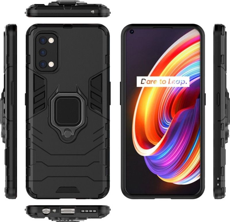 NewSelect Back Cover for Realme 7 Pro  (Black, Shock Proof, Pack of: 1)