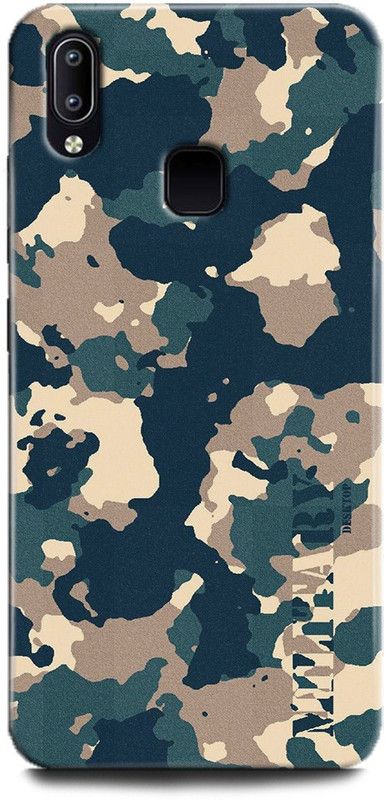 INTELLIZE Back Cover for Vivo y91/ 1816 military,Printed  (Multicolor, Shock Proof, Pack of: 1)