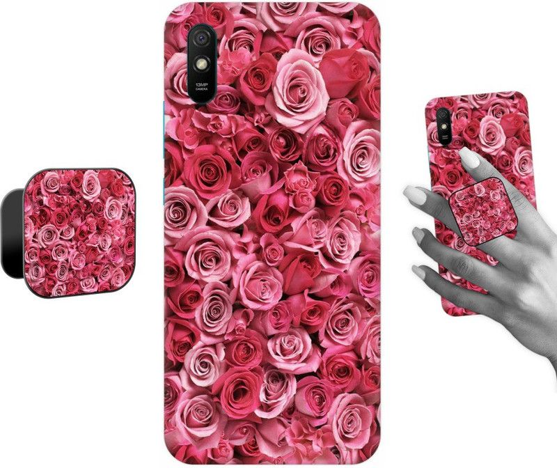 COBIERTAS Back Cover for Mi Redmi 9i SPORT  (Multicolor, Cases with Holder, Pack of: 1)