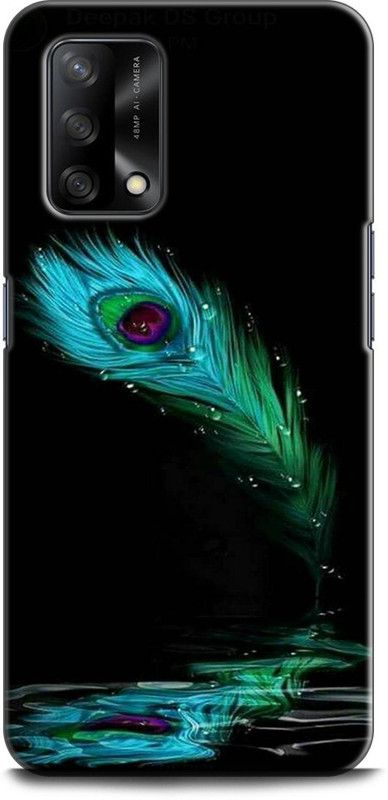 Afterglow Back Cover for Oppo F19 KRISHNA, ALPHABET,GOD, GODDESS, HEARTS, MORPANKH,NATURE  (Multicolor, Shock Proof, Pack of: 1)