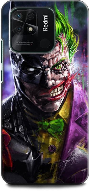 KEYCENT Back Cover for REDMI 10 Power JOKER, BATMAN, HEATH LEDGER, DARK KNIGHT, WHY SO SERIOUS  (Multicolor, Shock Proof, Pack of: 1)
