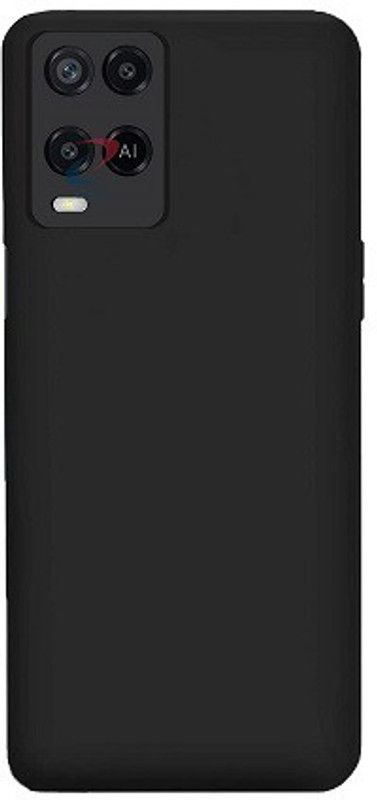 7Rocks Back Cover for Oppo A54 4G  (Black, Flexible, Silicon, Pack of: 1)