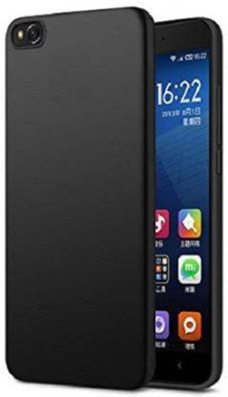 Mobi Socket Back Cover for Mi Redmi Y1 Lite  (Black, Flexible, Pack of: 1)