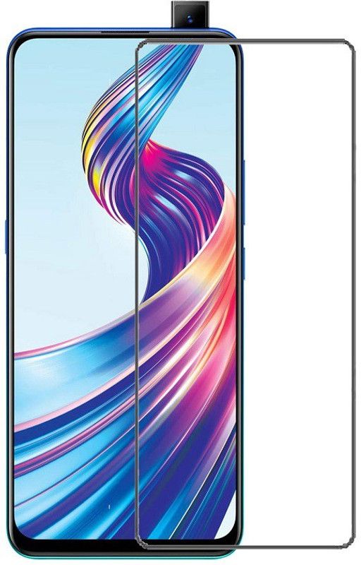 HOBBYTRONICS Tempered Glass Guard for Vivo V15  (Pack of 1)