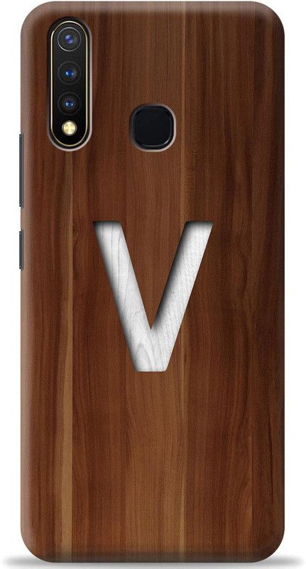 Crafter Back Cover for Vivo Y19  (Brown, White, Shock Proof)