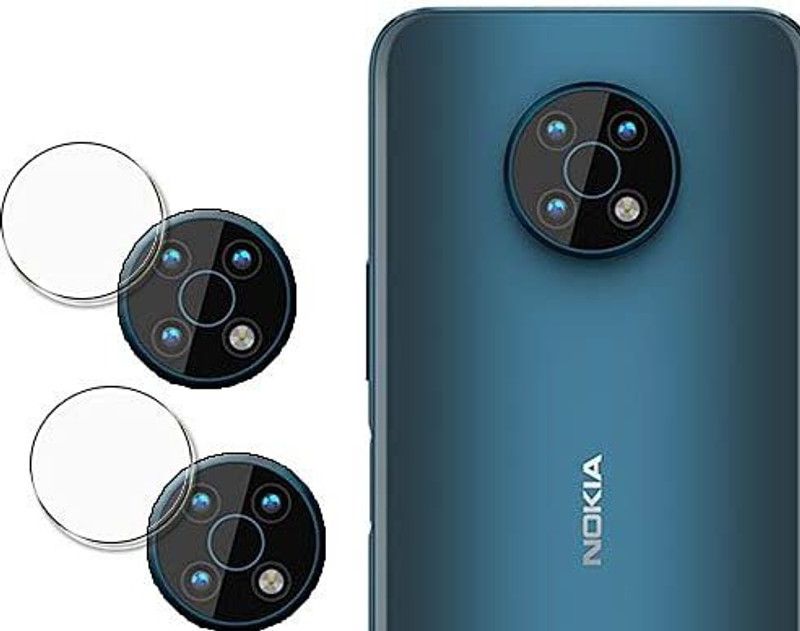 Transparent Back Camera Lens Glass Protector for Aii Nokia G50  (Pack of: 2)