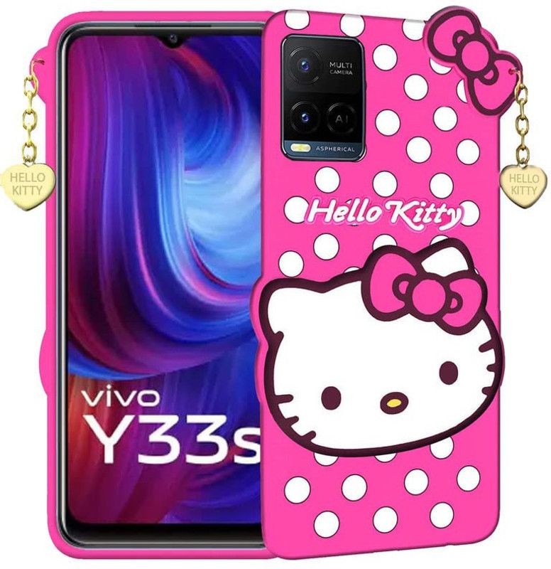 MG Star Back Cover for vivo Y33T  (Pink, Grip Case, Pack of: 1)