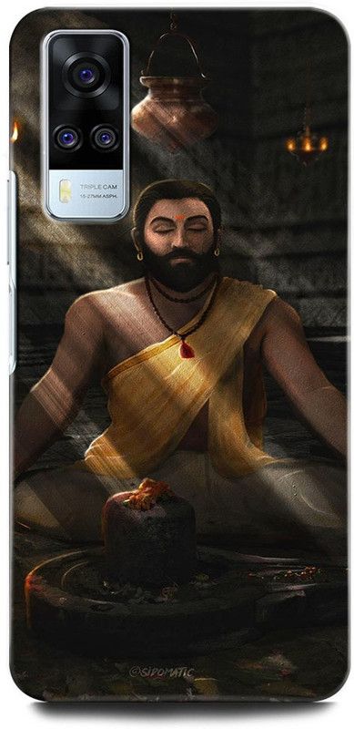 INTELLIZE Back Cover for Vivo Y31 V2036 SHIVAJI, CHATRAPATI SHIVAJI MAHARAJ  (Multicolor, Hard Case, Pack of: 1)