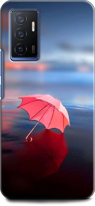 INDICRAFT Back Cover for Vivo V23e, V2126 5G UMBRELLA, RAIN, PINK, PINK UMBRELLA  (Multicolor, Shock Proof, Pack of: 1)