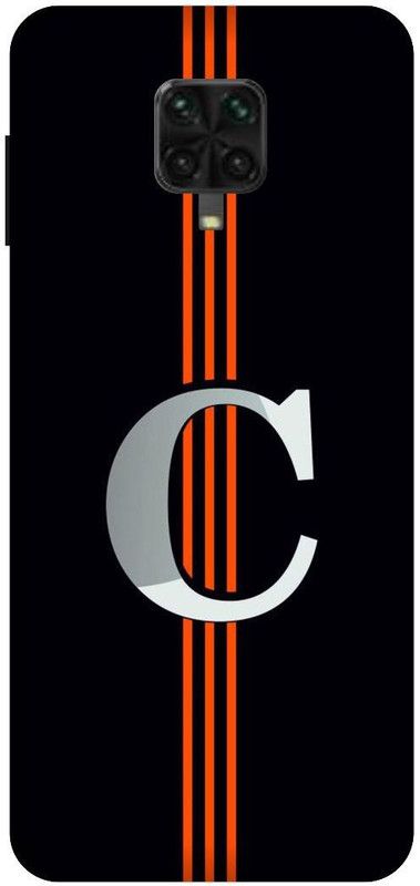 SSMORYA Back Cover for POCO M2 Pro, C text Black Multicolour Printed  (Multicolor, Shock Proof, Pack of: 1)