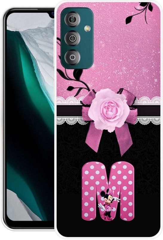 JATLAND Back Cover for Samsung Galaxy F23, Samsung F23  (Pink, Black, Grip Case, Silicon)