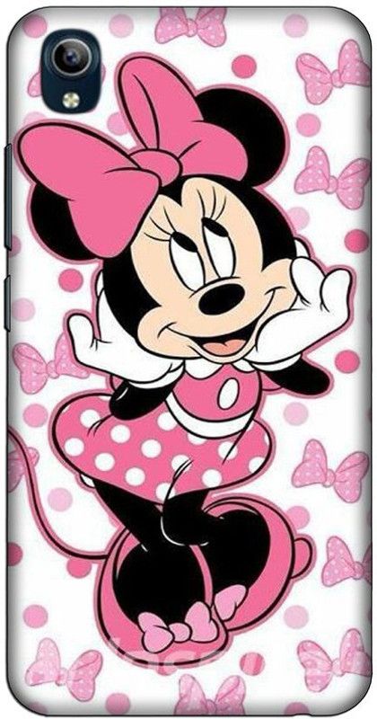 CROKIAN Back Cover for Vivo 1820 Minnie mouse Back Cover  (Multicolor, Hard Case, Pack of: 1)