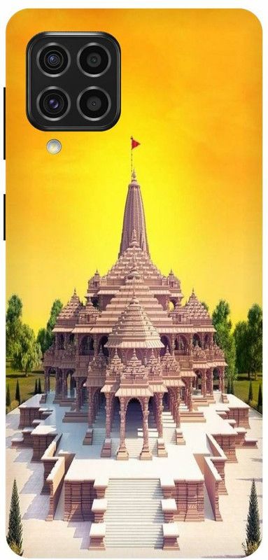 THE NARAYANA COLLECTIONS Back Cover for SAMSUNG GALAXY M12-RAM,JI,MANDIR,KHATU,BABA,SHYAM  (Multicolor, Hard Case)