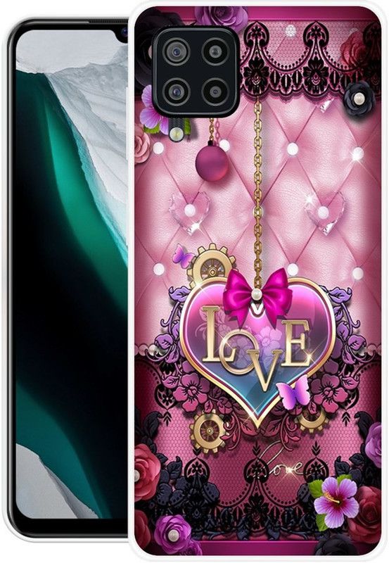 INDIALAND Back Cover for Samsung Galaxy F22  (Multicolor, Grip Case, Silicon)