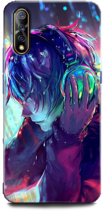 Afterglow Back Cover for Vivo Z1x MUSIC, IPHONE, APPLE, CARDS, MUSIC IS LOVE, MUSIC LOVE, HEADPHONES  (Multicolor, Shock Proof, Pack of: 1)