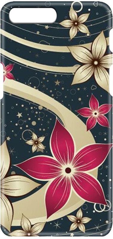 Smutty Back Cover for OnePlus 5, A5000 - Flower Print  (Multicolor, Hard Case, Pack of: 1)