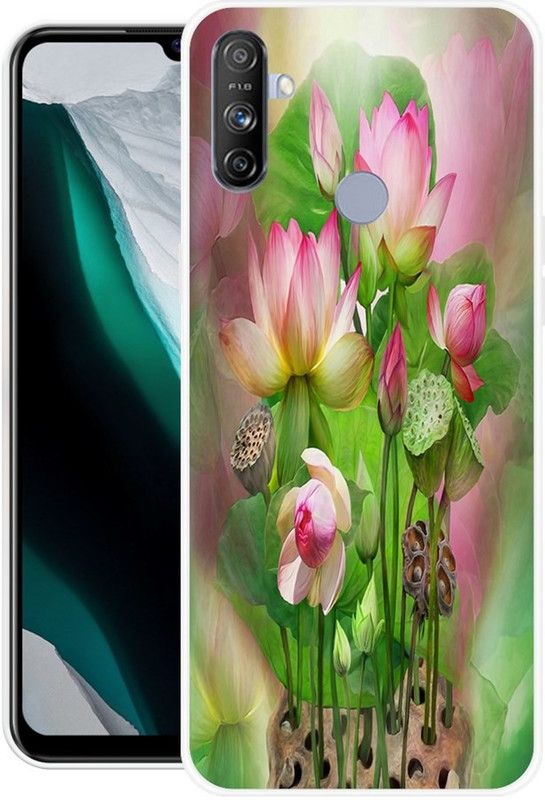 PAEDICON Back Cover for Narzo 10A, Narzo 20A  (Multicolor, Grip Case, Silicon, Pack of: 1)