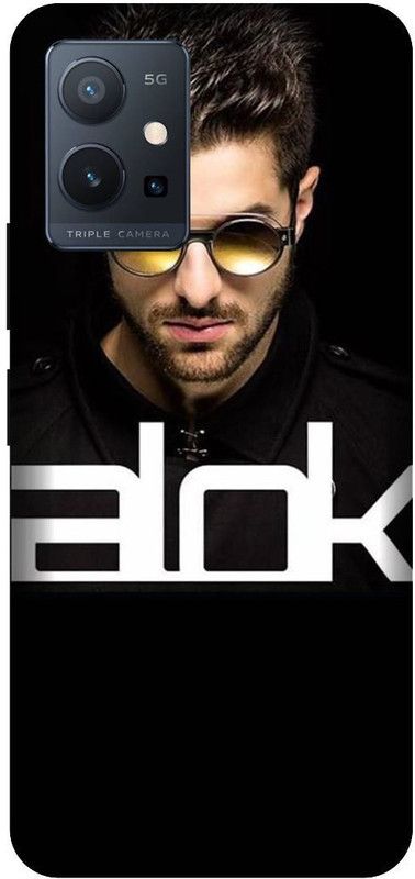 VS PRINT LINK Back Cover for VIVO T1 (5G) , V2141 , Free Fire Game,dj alok Printed back cover  (Black, Hard Case, Pack of: 1)