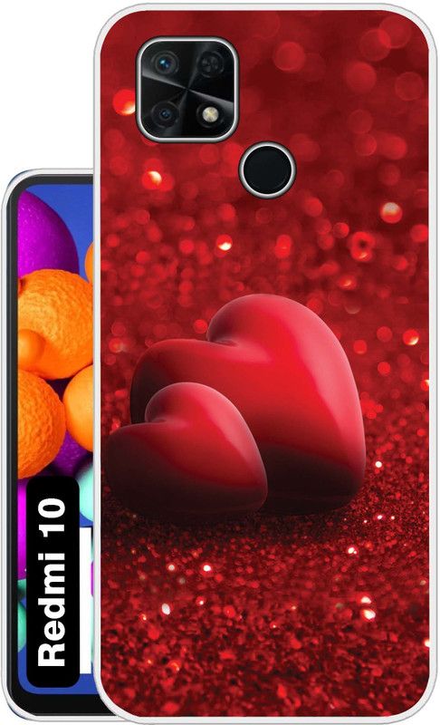 Case Club Back Cover for redmi 10  (Multicolor, Grip Case, Silicon, Pack of: 1)