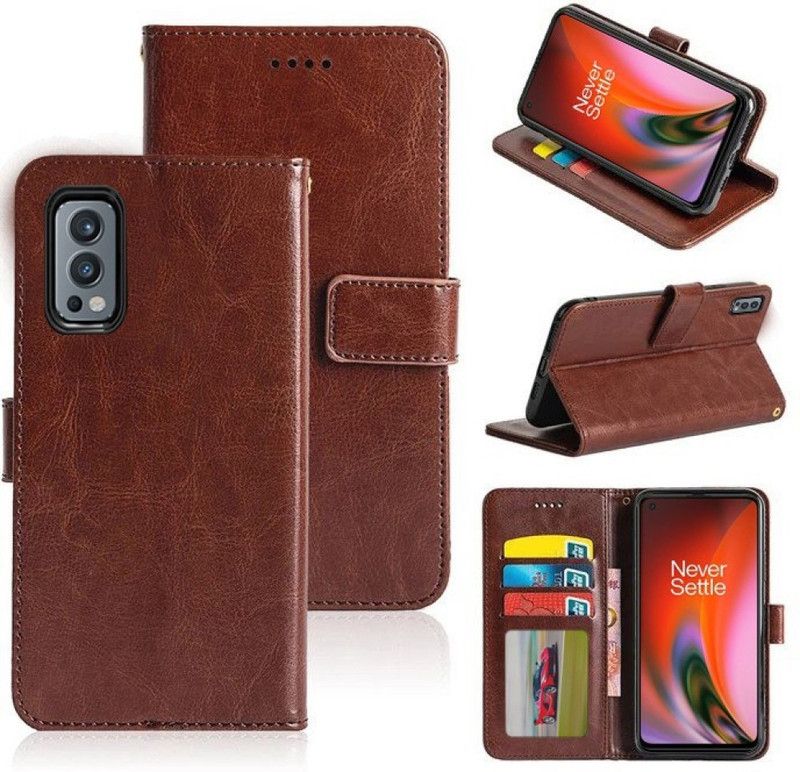 Frazil Back Cover for OnePlus Nord 2 5G  (Brown, Dual Protection, Pack of: 1)