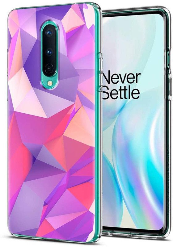 Memia Back Cover for OnePlus 8  (Multicolor, Grip Case, Silicon, Pack of: 1)
