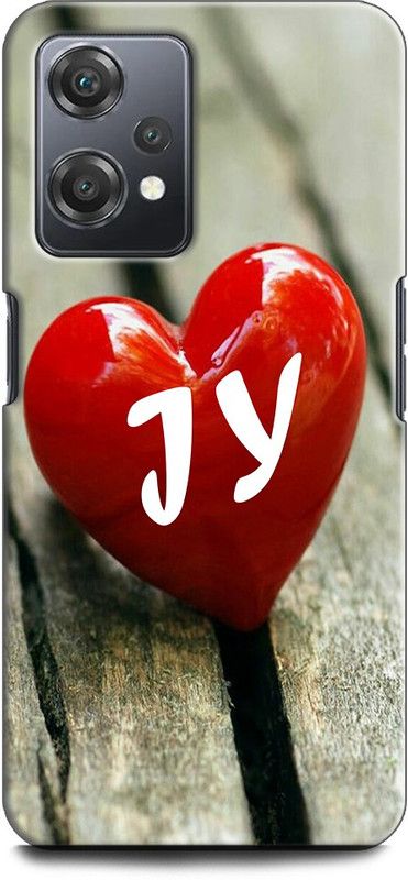 INDICRAFT Back Cover for OnePlus Nord CE 2 Lite 5G J Y, J LOVES Y, NAME, ALPHABET, JY LOVE, HART, BLUE  (Multicolor, Shock Proof, Pack of: 1)