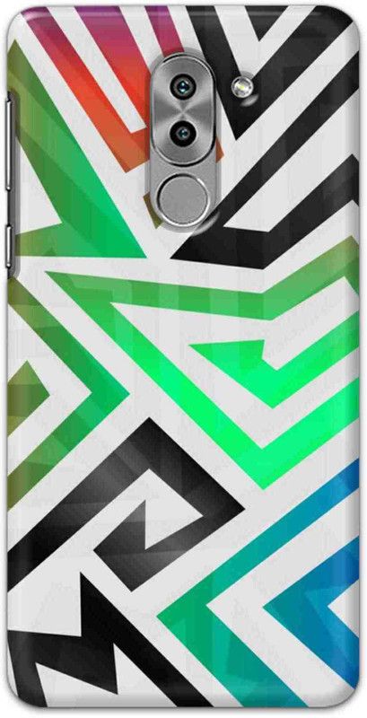 NDCOM Back Cover for Honor 6X Color Art Designer Printed  (Multicolor, Hard Case, Pack of: 1)