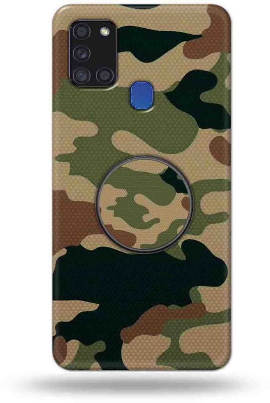 NDCOM Back Cover for Samsung Galaxy A21s  (Multicolor, Cases with Holder, Pack of: 2)
