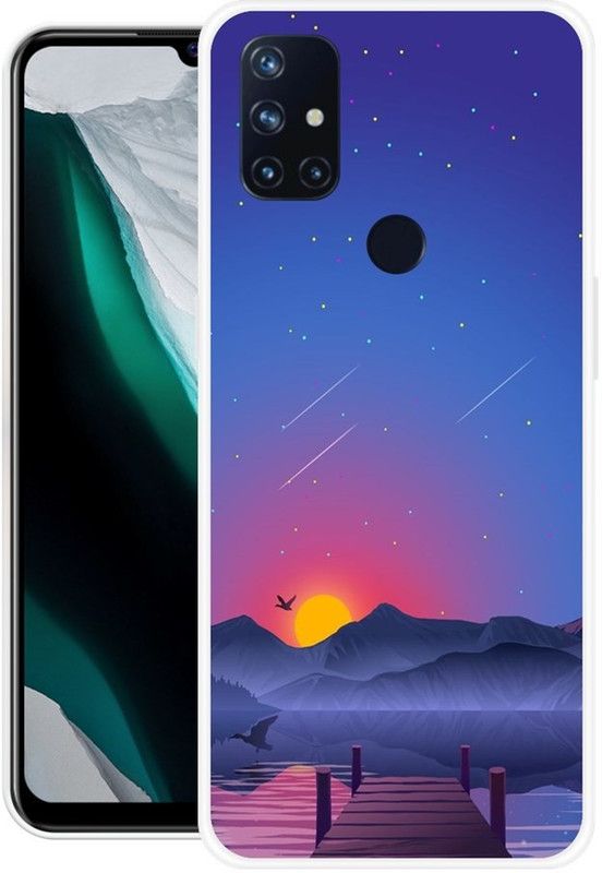 JAYFOX Back Cover for OnePlus Nord N10  (Multicolor, Silicon)