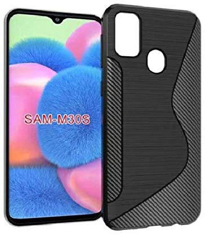 Elica Back Cover for Samsung Galaxy M30s  (Black, Shock Proof, Silicon, Pack of: 1)