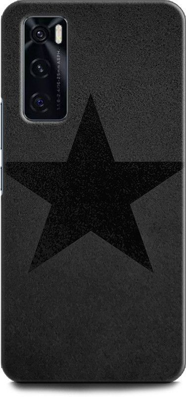 Afterglow Back Cover for Vivo V20 SE STAR, BLACK, BLACK STAR, ABSTRACT, DARK  (Multicolor, Shock Proof)