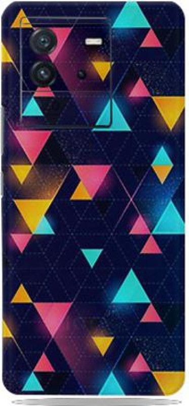 CLAXA Triangle 3D Back Skin Guard, Triangle 3D, Iqoo Neo 6 5G Mobile Skin  (Triangle 3D Skin With Super matte finish)