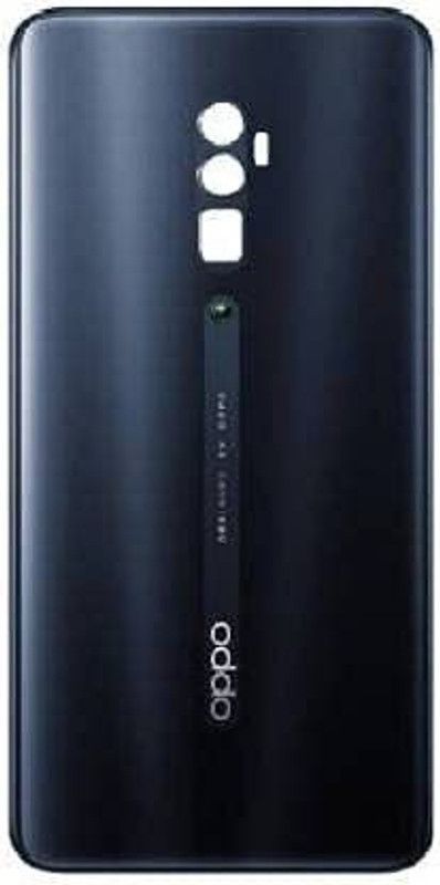 IncMart Oppo Reno Back Panel  (Black)