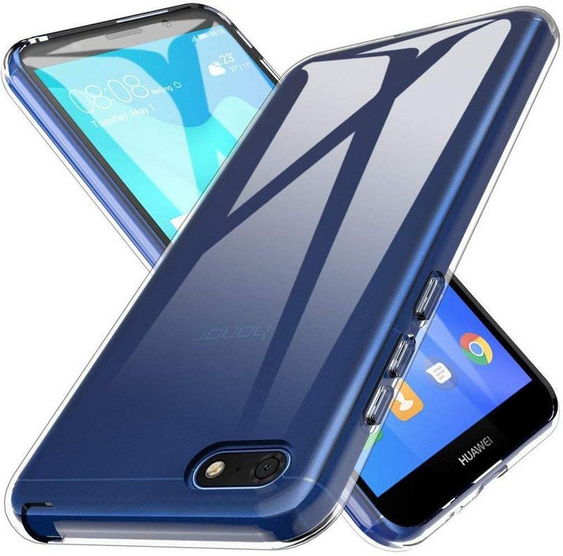Elica Back Cover for Honor 7S  (Transparent, Hard Case, Pack of: 1)
