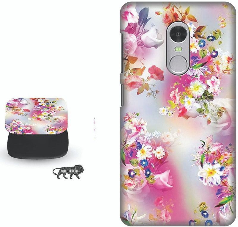 Hello Case Back Cover for Mi Redmi Note 4  (Multicolor, Cases with Holder, Pack of: 1)