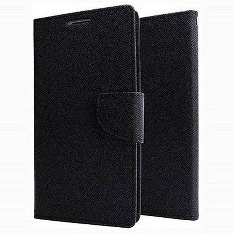 Mehsoos Flip Cover for VIVO Y55  (Black, Pack of: 1)
