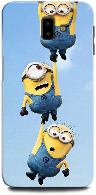 Afterglow Back Cover for SAMSUNG Galaxy J6 Plus MINIONS, CUTE, FUNNY, CARTOON, MINIONS CUTE, CUTE  (Multicolor, Shock Proof)