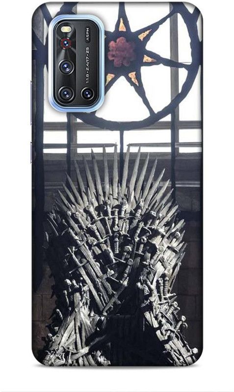 Printastic Back Cover for Vivo V19  (Black)