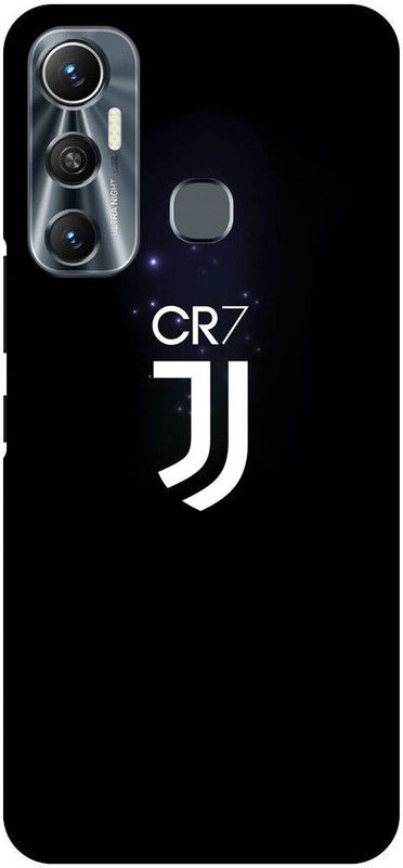 FIKORA Back Cover for Infinix Hot 11, X662, CRISTIANO, RONALDO, CR7, REAL, MEDRID  (Black, Hard Case, Pack of: 1)