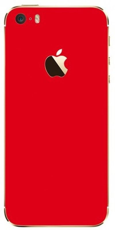 Orgic India Apple Iphone 5 Mobile Skin  (Red)