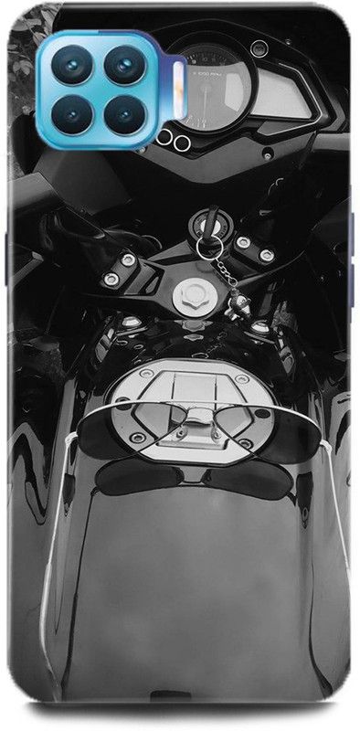 MP ARIES MOBILE COVER Back Cover for OPPO F17 Pro, CPH2119, BAJAJ PULSAR BIKE SPORTS BIKE RACING PULSAR150 PULSAR180 PULSAR200  (Multicolor, Hard Case)