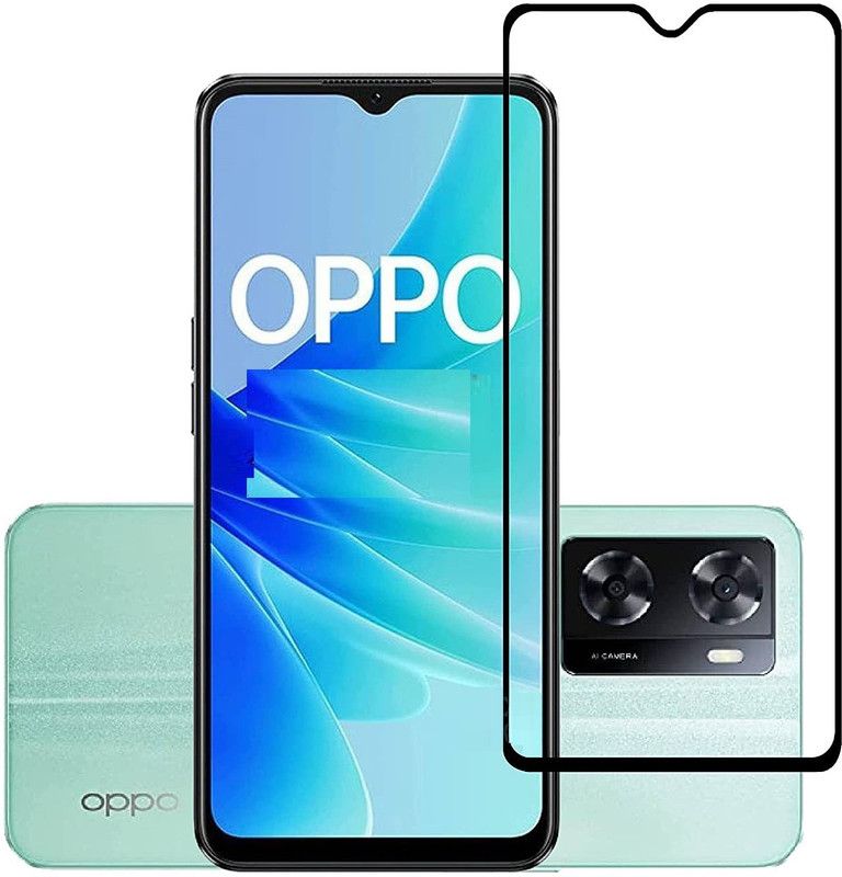 VOSKI Tempered Glass Guard for Oppo A77 4G 9H Hardness HD + Super D Anti Scratch Tempered Glass  (Pack of 1)
